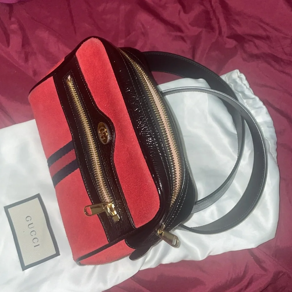✨Host Pick✨ Gucci Small Suede Ophidia Belt Bag - Picture 15 of 16